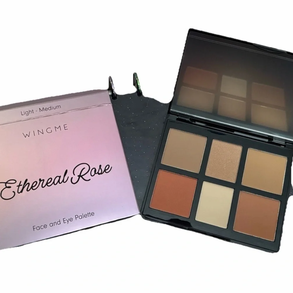 Wingme Ethereal Rose Face & Eye Palette | Multi-Use